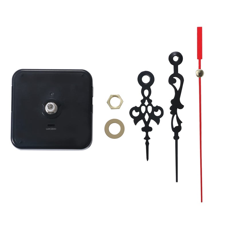 Lancardo HQ3268 Quartz Wall Clock Silence Movement, 0.6" Maximum Dial Thickness, 4.8" Hand Shaft Length - Image 2