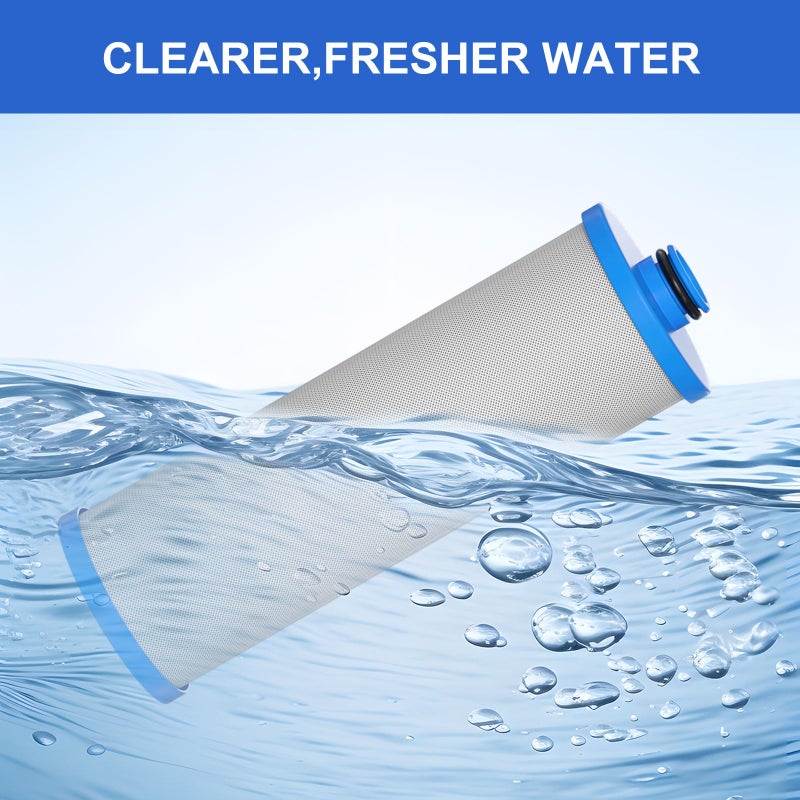 Vickmons KW1 RV Water Filter 2.5 x 10" Compatible with RCS/FR1 Housing Replaces KW1 and FRE-10-BN Filtration Systems, 4-Pack - Image 4