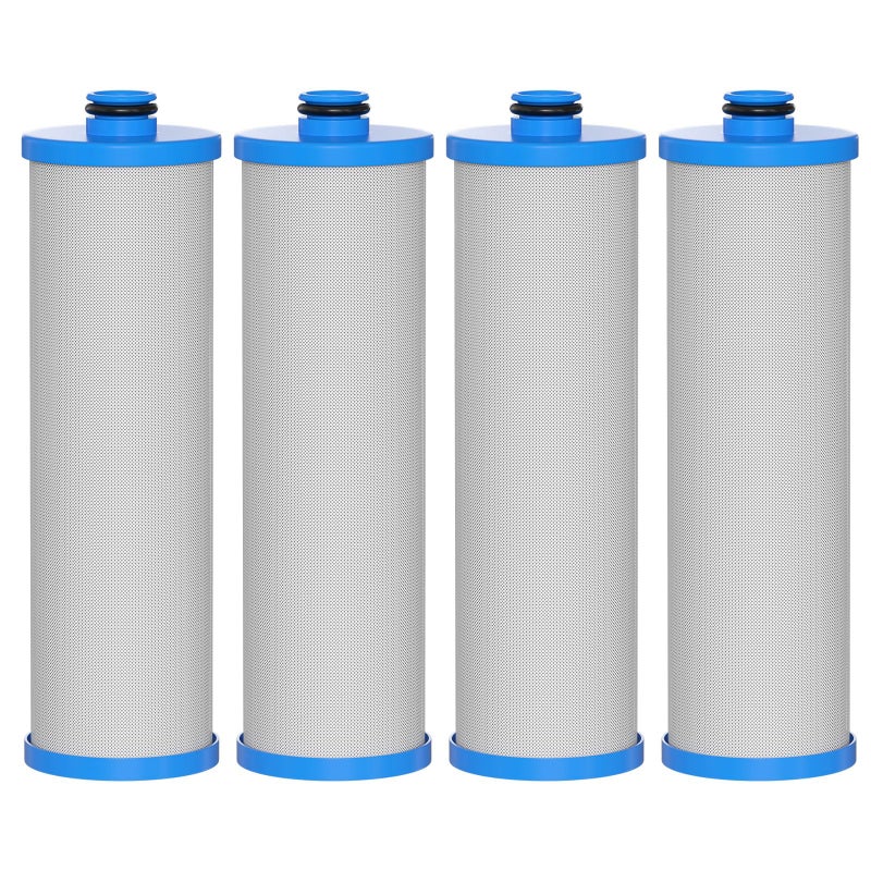 Vickmons KW1 RV Water Filter 2.5 x 10" Compatible with RCS/FR1 Housing Replaces KW1 and FRE-10-BN Filtration Systems, 4-Pack - Image 1