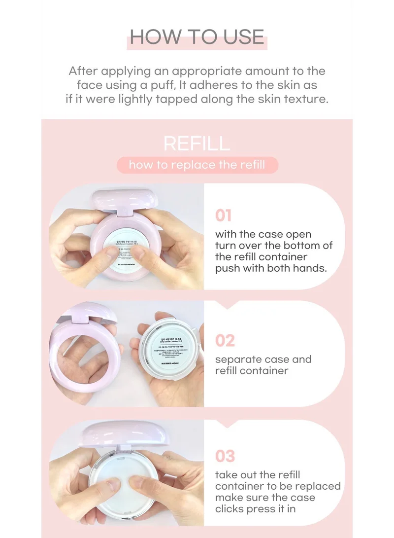 BLESSED MOON Girly Serum Cushion