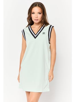 adidas Originals Women Sportswear Fit Outdoor Dress, Mint Green  - Image 1