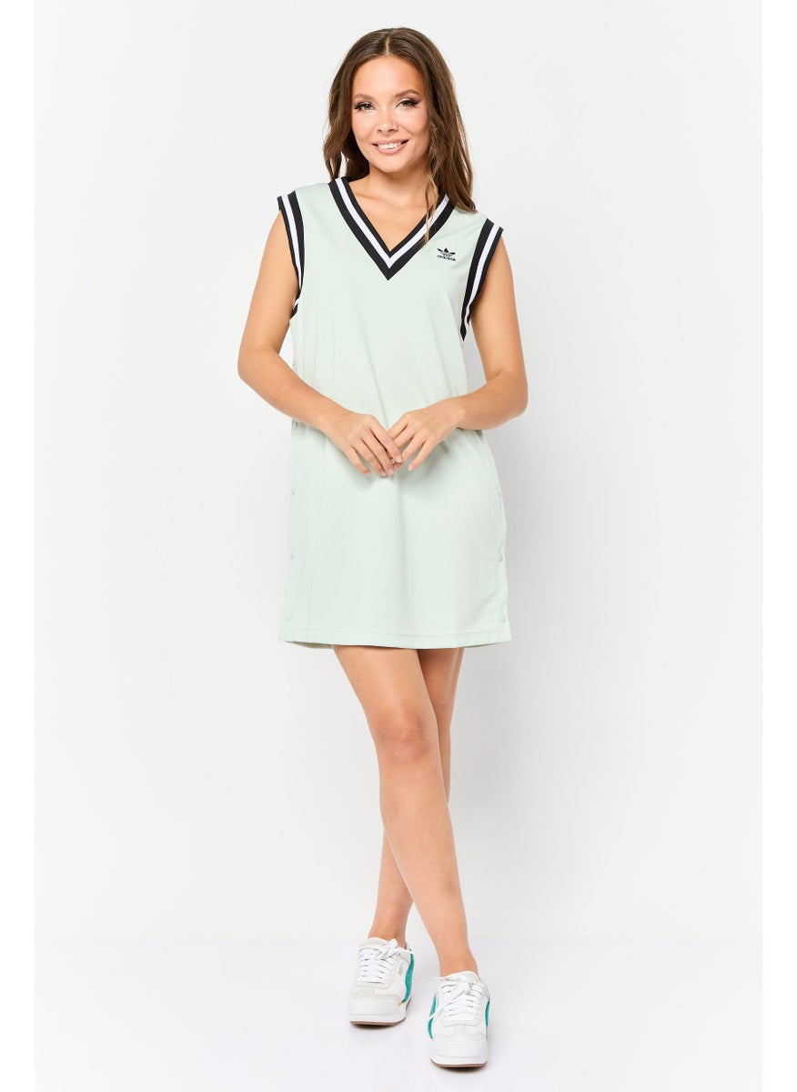 adidas Originals - Women Sportswear Fit Outdoor Dress, Mint Green - Image 1