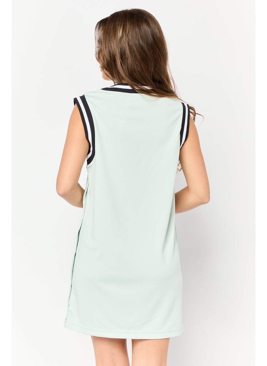 adidas Originals - Women Sportswear Fit Outdoor Dress, Mint Green - Image 1