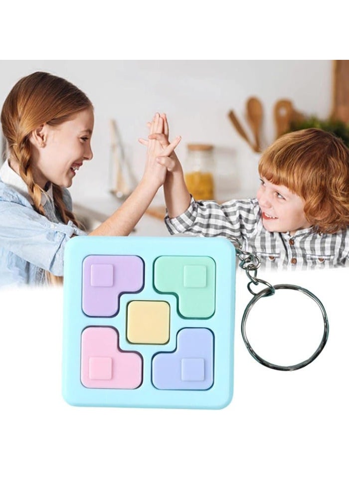 Generic - Game Console, Handheld Electronic Memory Game with Lights and Sounds Classic Electronic Memory Game for Kids Hand-Brain Coordination Training - Image 1