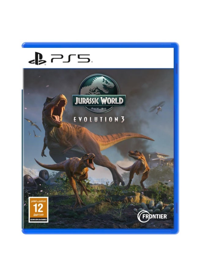 PlayStation PS5 Jurassic World Evolution 3 KSA Version