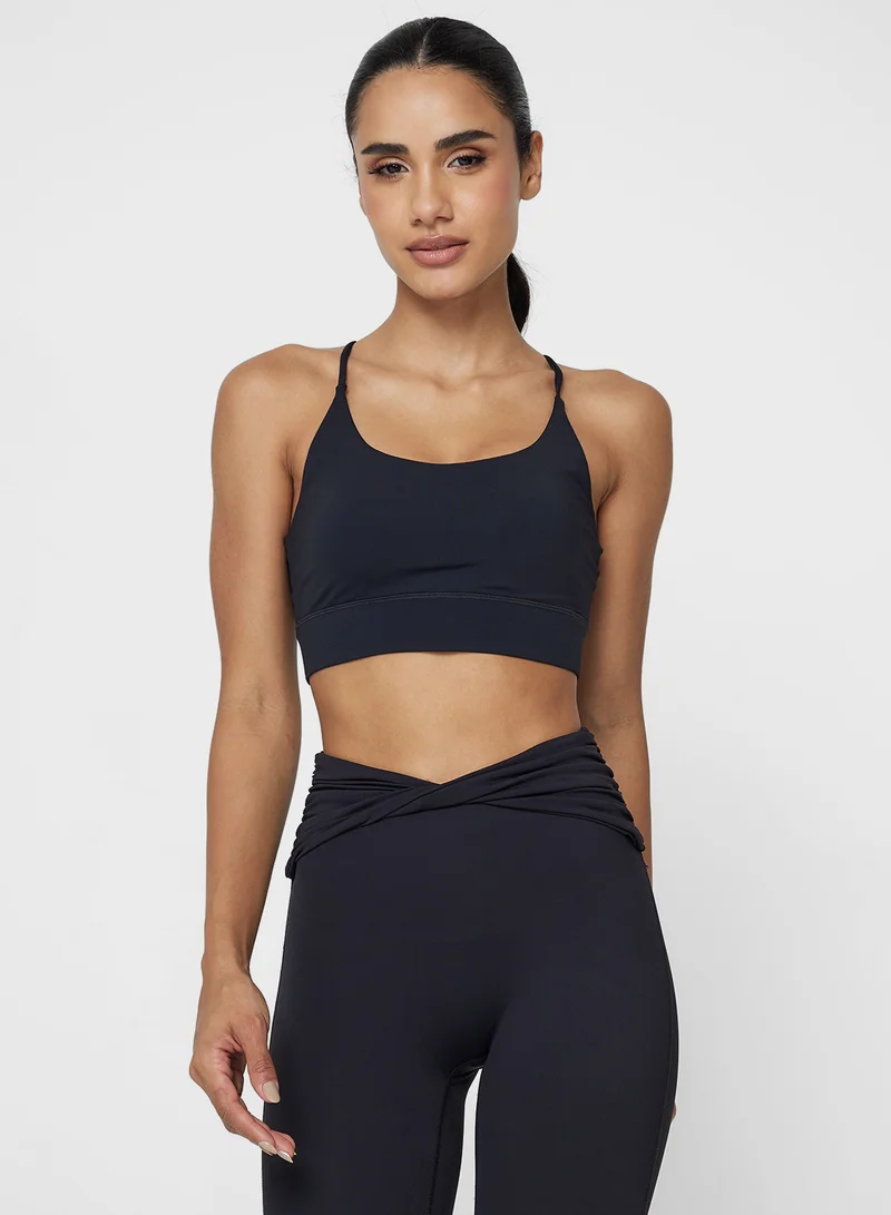 FRWD Strappy Cutout Back Detail Sports Bra