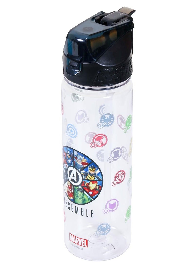 Eazy Kids - Marvel Avengers Assemble 2-In-1 Tritan Water Bottle 650ml - Image 1