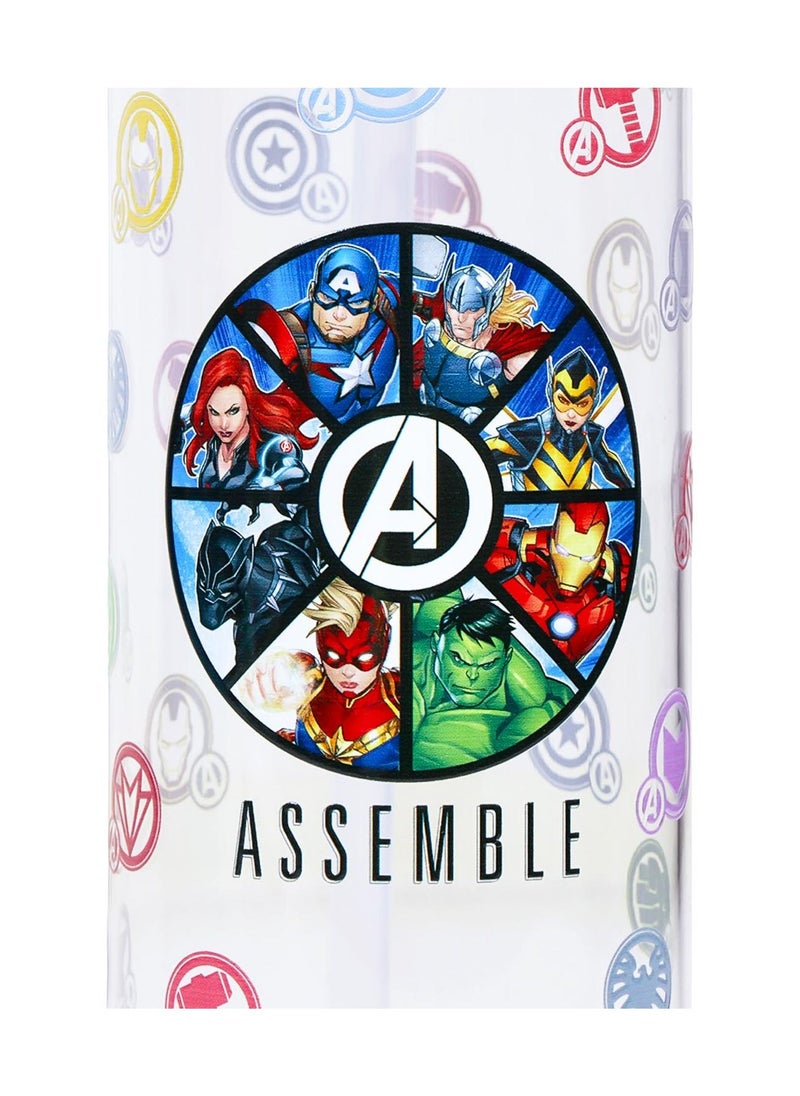Eazy Kids - Marvel Avengers Assemble 2-In-1 Tritan Water Bottle 650ml - Image 1