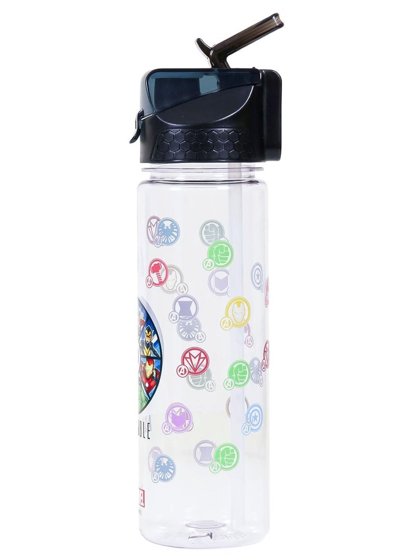 Eazy Kids - Marvel Avengers Assemble 2-In-1 Tritan Water Bottle 650ml - Image 1