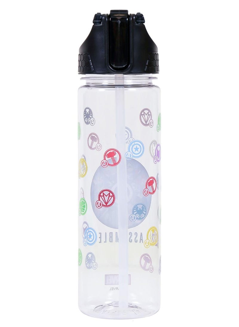 Eazy Kids - Marvel Avengers Assemble 2-In-1 Tritan Water Bottle 650ml - Image 1