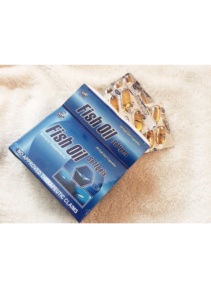 ATC Fish Oil 30 Softgel - Image 3