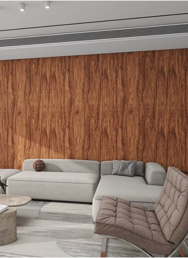 ماركة غير محددة اجعل كل زاوية في منزلك تنطق بالأناقة مع أجمل تشكيلة ورق لاصق بتصميمات الخشب الطبيعي – لمسة فاخرة بلمسة يد  - Image 3