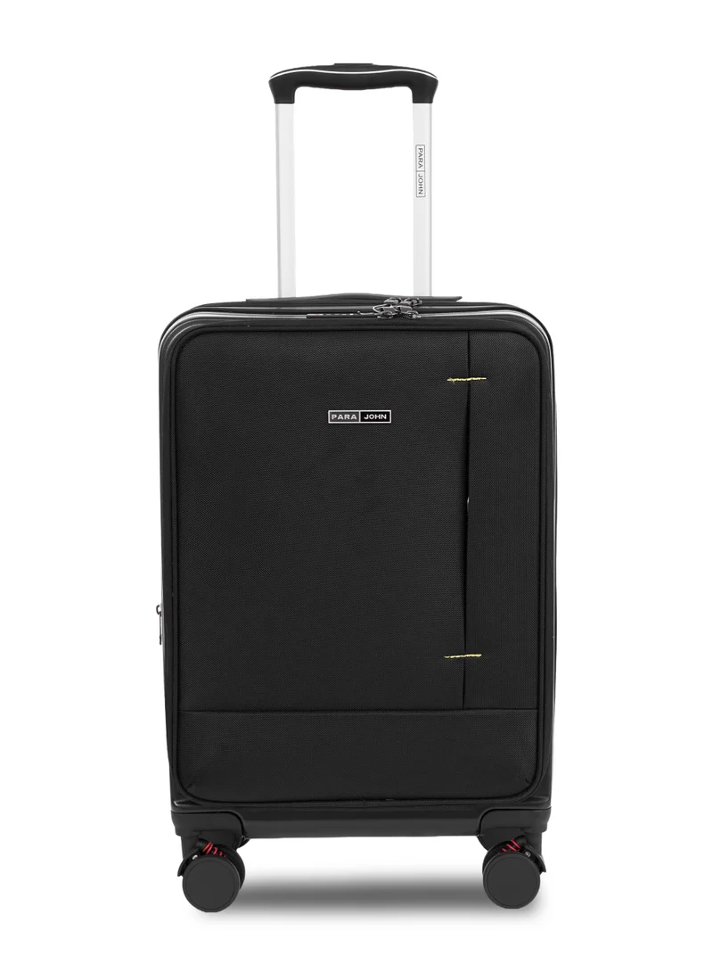 PARAJOHN Parajohn Front Open Cabin Size 20 inches luggage with Premium ABS +Nylon Material- 55 cms carrying 10kg|8 Wheels Hard Sided Trolley