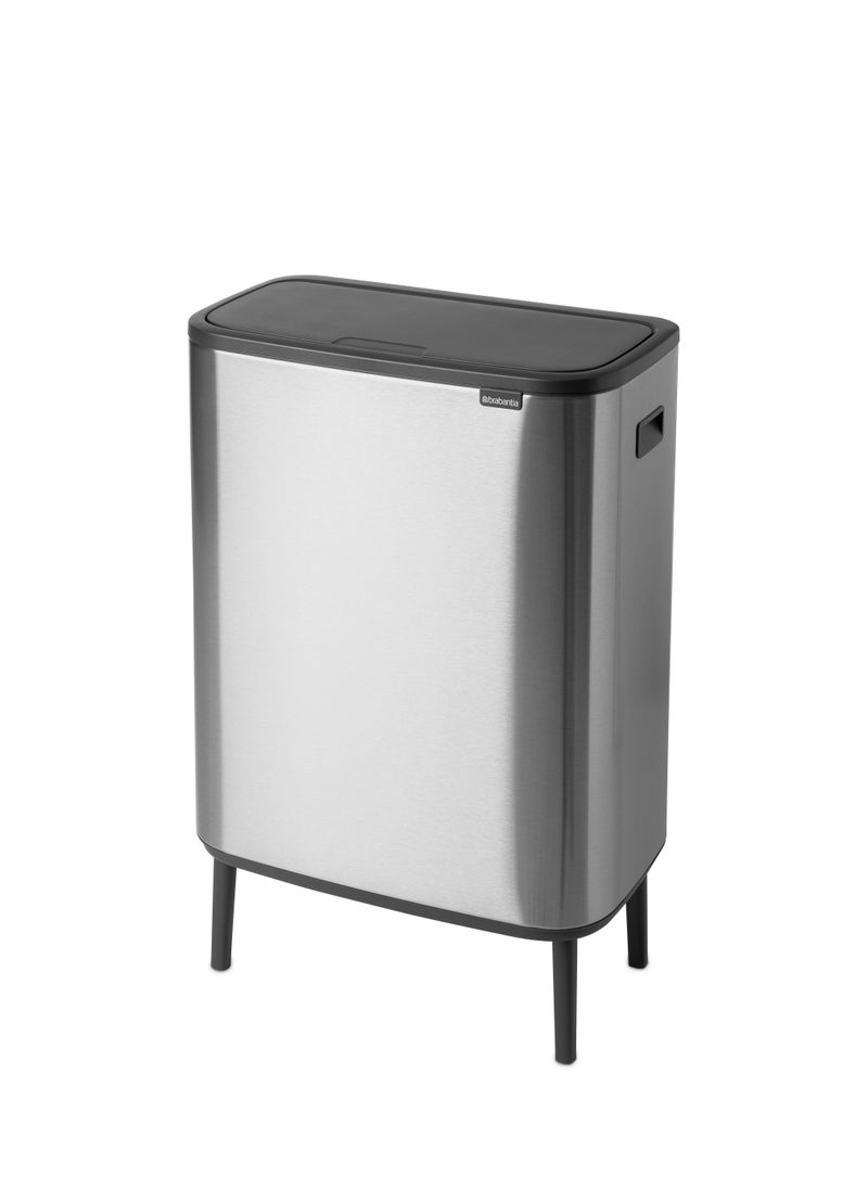 Matt Steel Fingerprint Proof Bo Touch Bin Hi with 1 Inner Bucket 60 Litres - pzsku/Z9905C8B73844624EC470Z/45/_/1710320046/3796334e-e5ff-4b54-9c50-ecdaeea8ae52