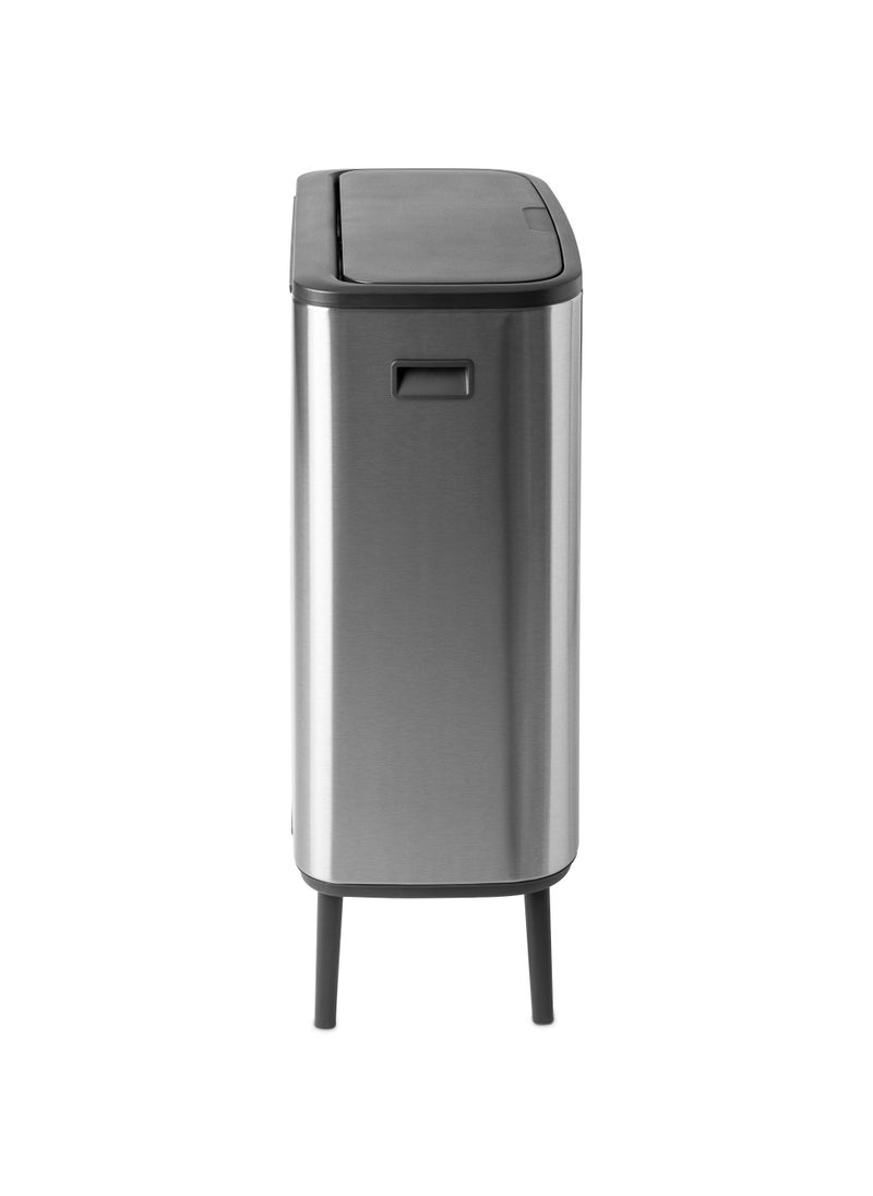 Matt Steel Fingerprint Proof Bo Touch Bin Hi with 1 Inner Bucket 60 Litres - pzsku/Z9905C8B73844624EC470Z/45/_/1710320050/80f67519-beb7-427d-8ec1-f853477e2a76