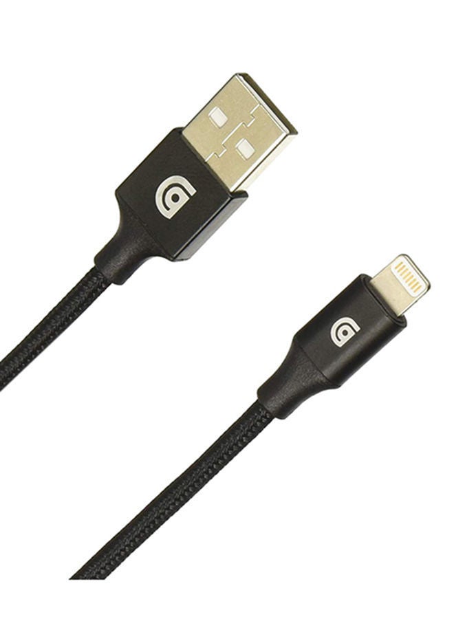 NIBEMINENT Premium USB To Lightning Cable Black  - Image 4