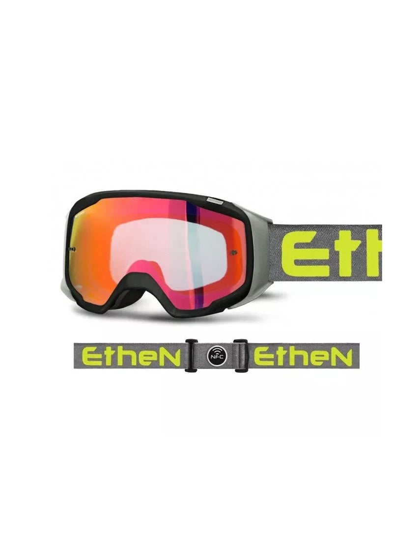 Ethen OTG06 GOGGLE YELLOW / RED MIRRORED
