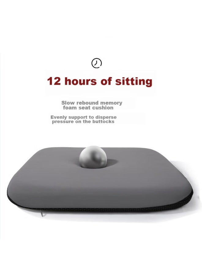DiGallen Digalun Ergonomic Memory Foam Cushion For Office, Hemorrhoids, Car Seat, Chair, Long Sitting, Students' Buttocks Pad - Image 1