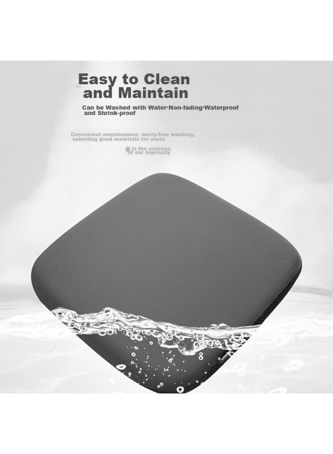 DiGallen Digalun Ergonomic Memory Foam Cushion For Office, Hemorrhoids, Car Seat, Chair, Long Sitting, Students' Buttocks Pad - Image 4