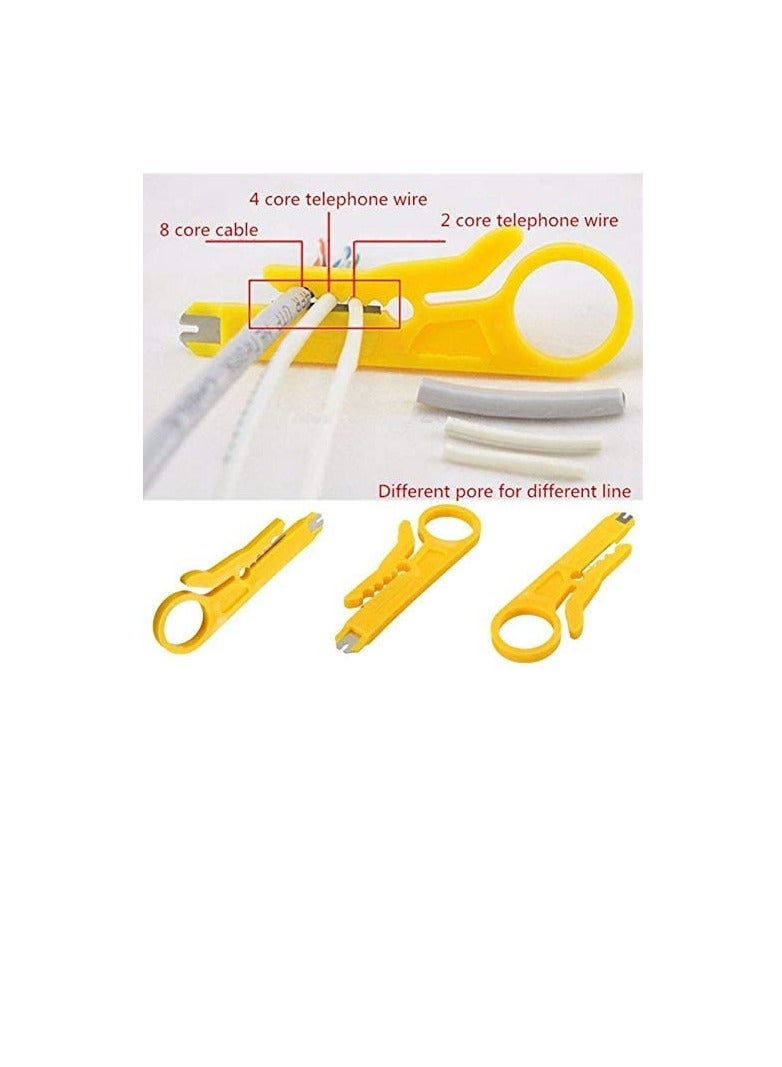 Punch Down RJ45 Cat5 Network UTP Cable Cutter Stripper  - Image 3