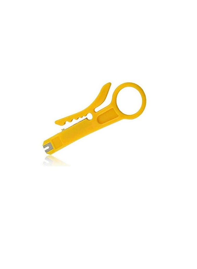 Punch Down RJ45 Cat5 Network UTP Cable Cutter Stripper  - Image 1