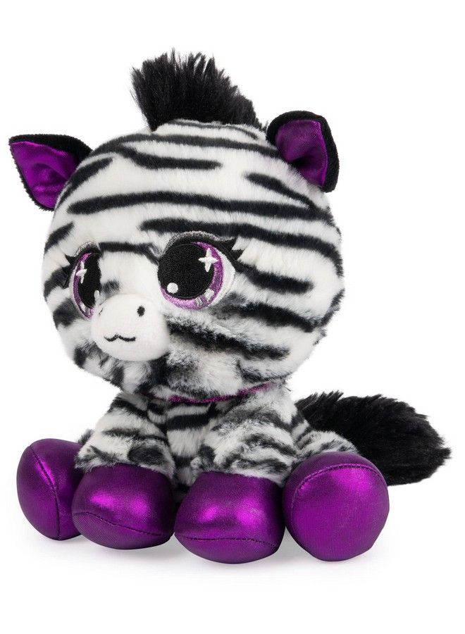 GUND P.Lushes Designer Fashion Pets Alexia Zara Zebra Stuffed Animal Black/White 6” - Image 5