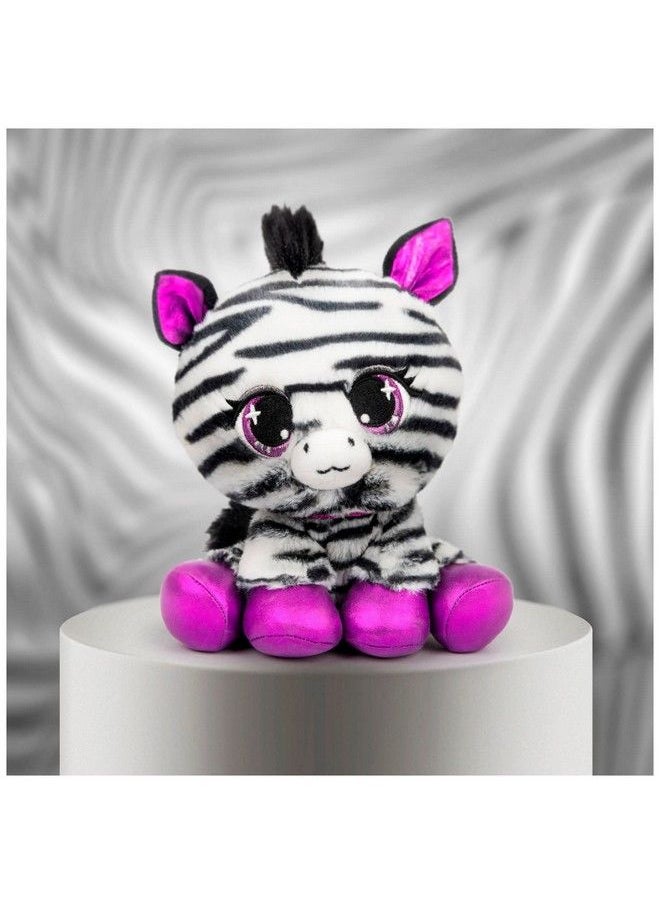 P.Lushes Designer Fashion Pets Alexia Zara Zebra Stuffed Animal Black/White 6” - pzsku/Z990623858092F357A2F2Z/45/_/1688624342/a3e9c540-1168-4864-9836-36fd7d04c125