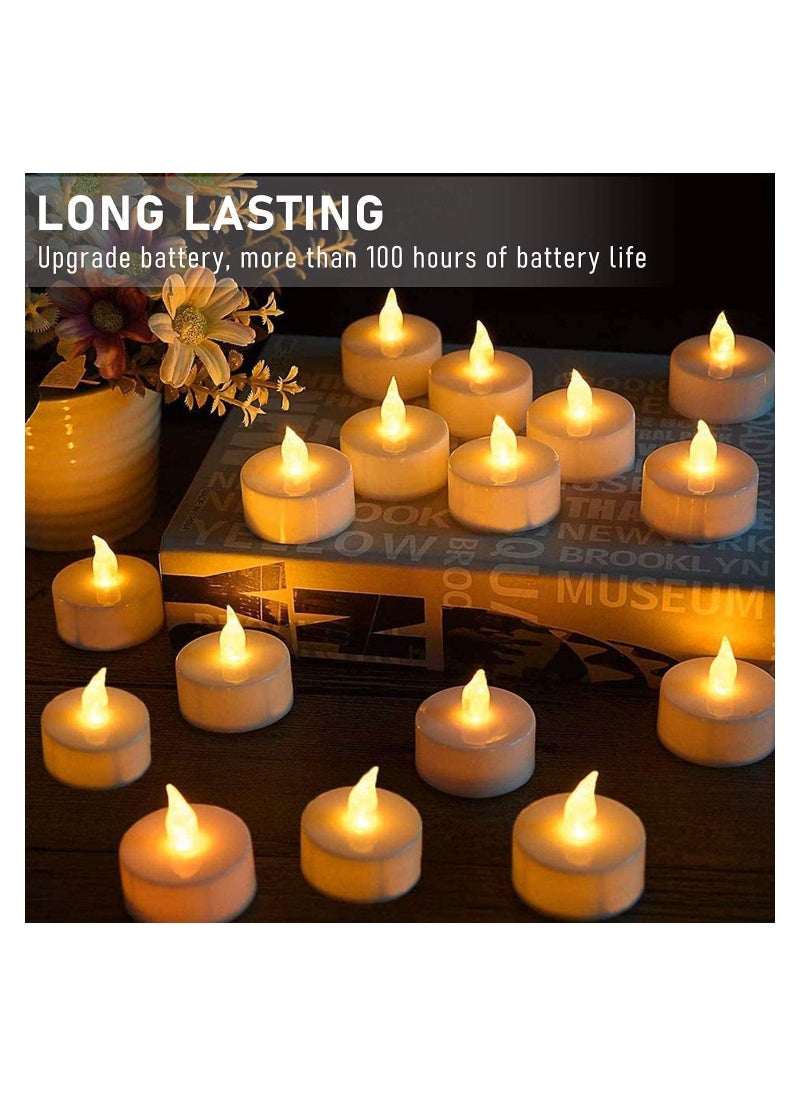 co arma - Flameless Lights Kit 36 Pieces Flameless Candle Lights Battery Operated Lights - Image 1