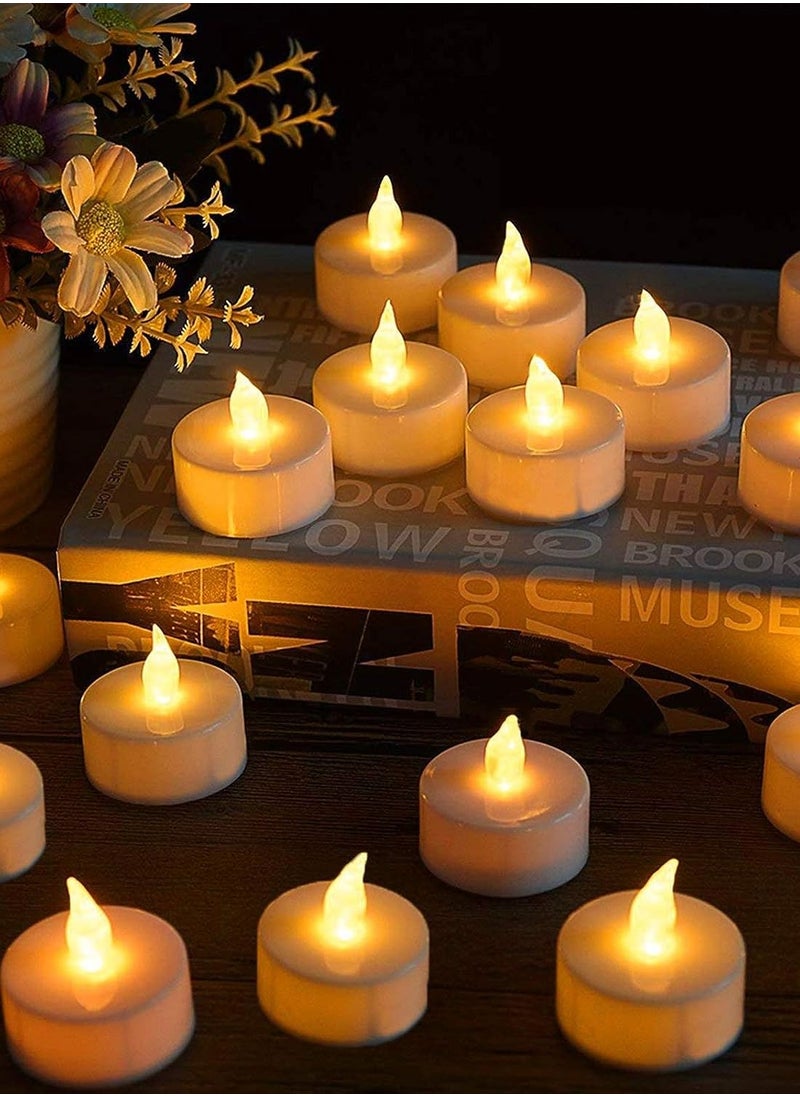 co arma - Flameless Lights Kit 36 Pieces Flameless Candle Lights Battery Operated Lights - Image 1