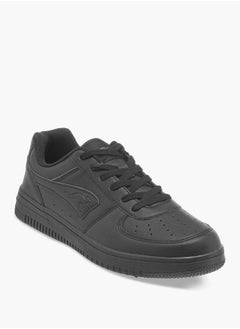 Men's Logo Detail Sports Shoes with Lace-Up Closure