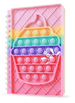 Generic Pop Bubble Notebook Fidget Toy，Popper Push Bubble Fidget Sensory Toys, Simple Dimple Notedpad Secret Journal Dairy,School Note books for Girls Boys Kids Adults  - Image 1