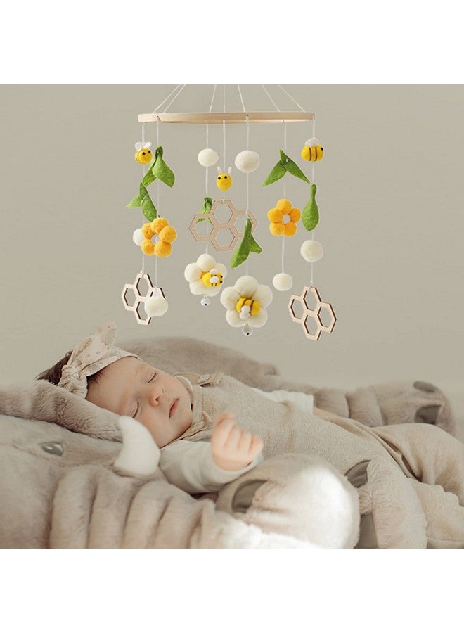 Promise Babe Baby Mobile for Crib, Nursery Mobile Decor, Bee Decoration for Infant, Soft Mobile for Boys and Girls - Image 3