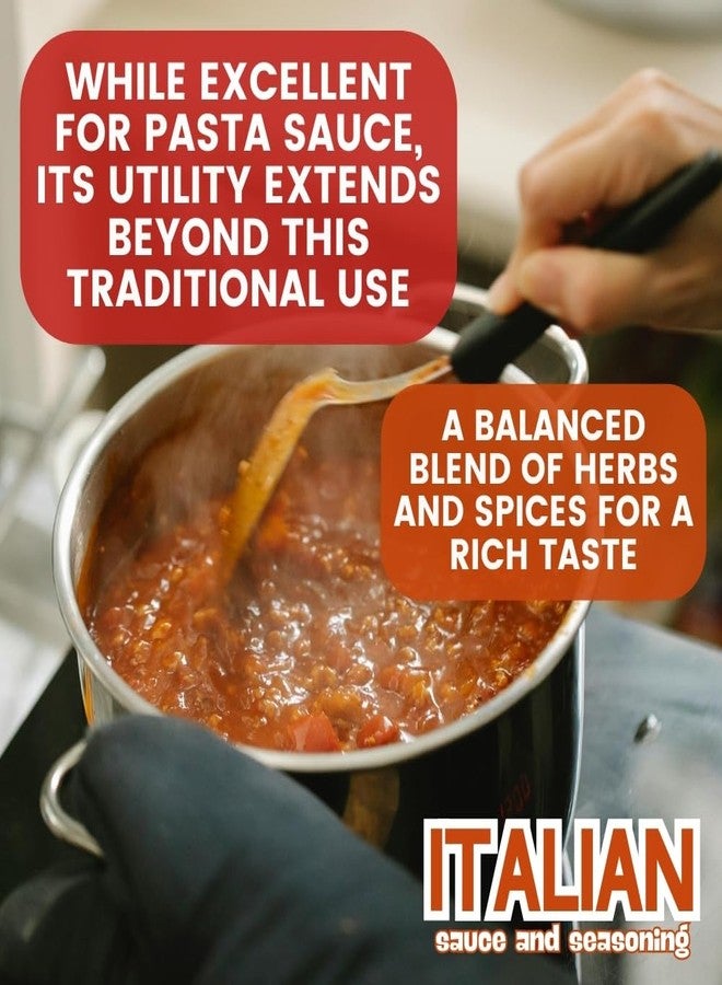 GUSTUS VITAE Everything But The Pasta Sauce Seasoning | | Gourmet Seasoning | Artisanal Spice Blend | All Natural | Non GMO | Hand Crafted | Made In USA | GLP-1 Friendly | Spaghetti Herbs & Spices | 6.3 oz | Small Batch | Bougie BBQ | Gustus Vitae - Image 5