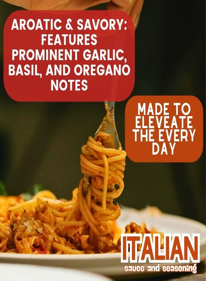 GUSTUS VITAE Everything But The Pasta Sauce Seasoning | | Gourmet Seasoning | Artisanal Spice Blend | All Natural | Non GMO | Hand Crafted | Made In USA | GLP-1 Friendly | Spaghetti Herbs & Spices | 6.3 oz | Small Batch | Bougie BBQ | Gustus Vitae - Image 2