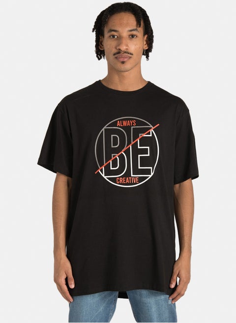 ROUND NECK T-SHIRT WITH PRINT