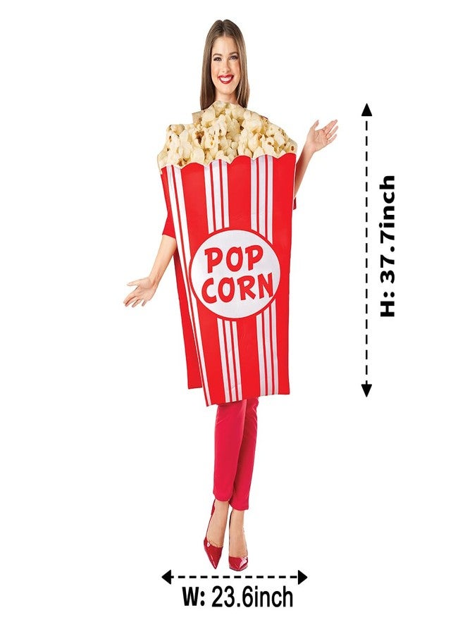 Seasons Popcorn Costume for Halloween Party Adults, One Size - Image 5