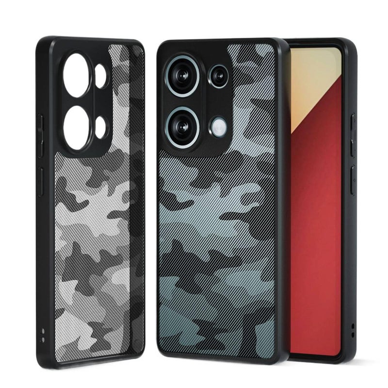 TPU Protective Case for Redmi Note 13 Pro with Anti-Fingerprint and Anti-Slip Grip plus Shockproof plus Drop Protection in Art Camouflage - Image 2