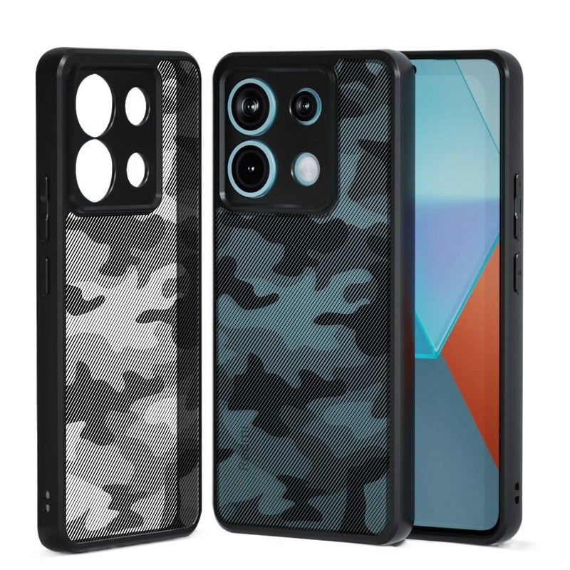 TPU Protective Case for Redmi Note 13 Pro with Anti-Fingerprint and Anti-Slip Grip plus Shockproof plus Drop Protection in Art Camouflage - Image 1