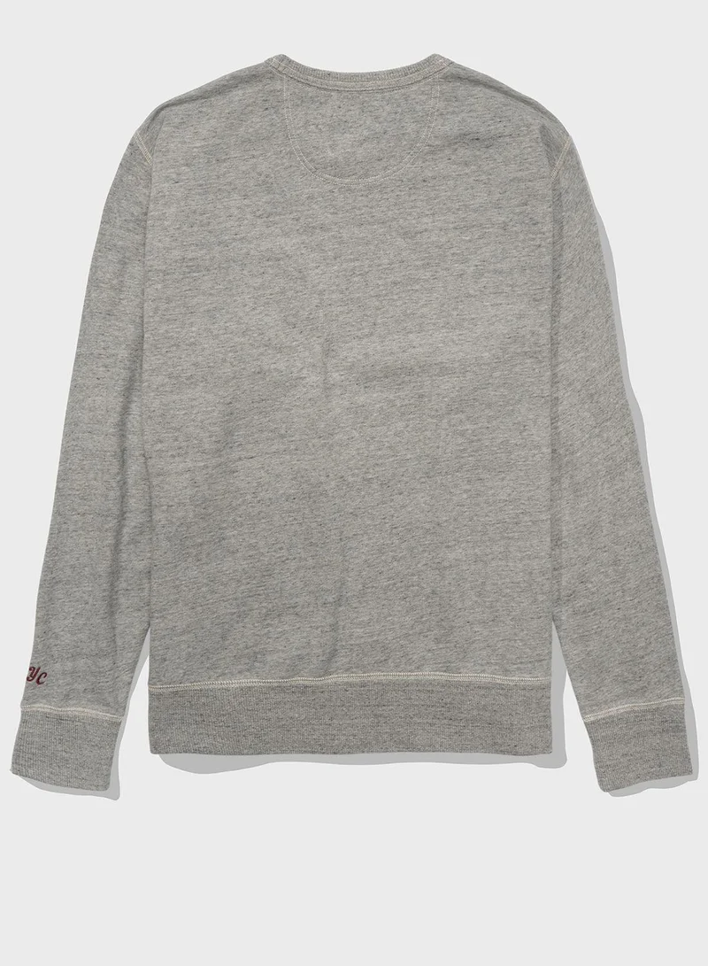American Eagle Slogan Sweater