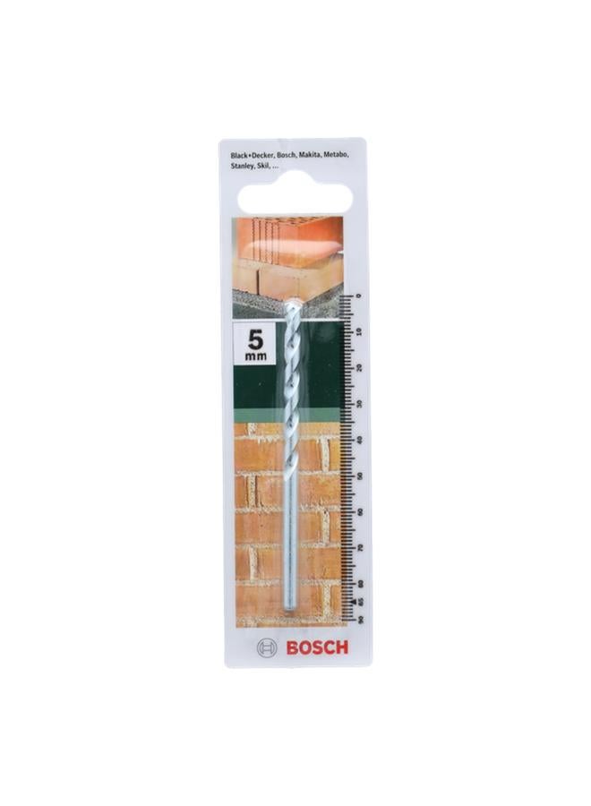 BOSCH Impact-Resistant Tungsten Carbide Tip Masonry Drill Bit Silver 5 x 85mm JE2 609 255 422 - Image 1