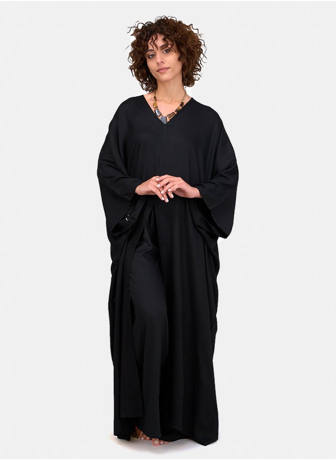 Clue Elegant Tencel Abaya  - Image 1