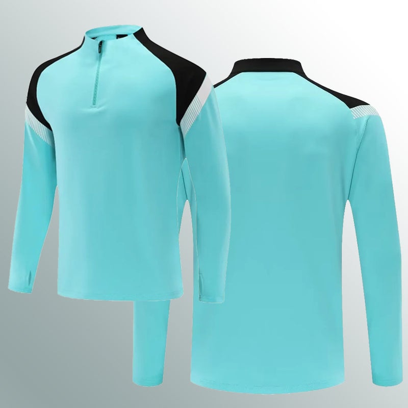 Adult Children'S Long Sleeve Sweatshirt Primary And Secondary School Competition Sportswear Running Clothes Football Sports Training Clothes - Image 3