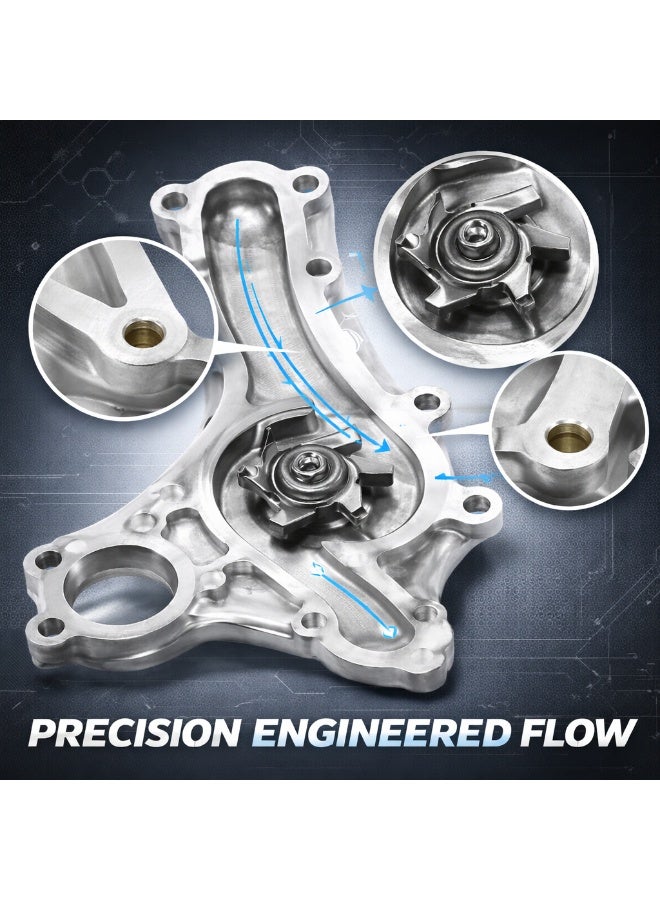 DBL Water Pump 16100-39456 For Jeep Saloon Prado FJ Fortuner 6 Cylinder Made In Japan - Image 3