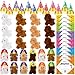 Gejoy 48 Pcs Adopt a Puppy Party Favors for Kids Puppy Themed Birthday Party Supplies Plush Dogs with Hats Adoption Certificates Boxes for Adopt a Pet Theme Boys Girls Birthday PartiesCurly - Image 2