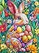 Cross & Glory Cross Glory The Easter Garden Bunny 1000 Piece Jigsaw Puzzle for Adults Easter Egg Rabbit Botanical Spring Artwork Festive Seasonal Puzzle - Image 2