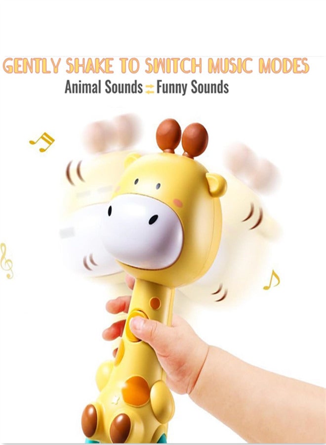 Baby Music Rattles Toy 6-12 Months, Baby Teething Toys with Music and Light, Toddler Learning Toys Sensory Toys Baby Boy Girl Gifts  - Image 4