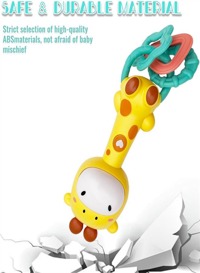 Baby Music Rattles Toy 6-12 Months, Baby Teething Toys with Music and Light, Toddler Learning Toys Sensory Toys Baby Boy Girl Gifts  - Image 3