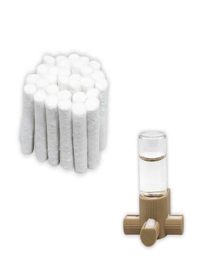 Daerky Jumping Spider Water Fountain Replacement Cotton roll, Absorbent Cotton Swab (50 Pieces) - Image 1