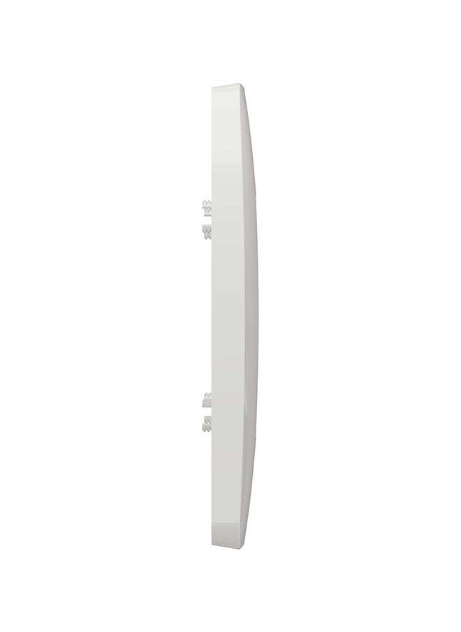Schneider Electric Cover Frame, New Unica, 1 Gang, 3 Modules, White