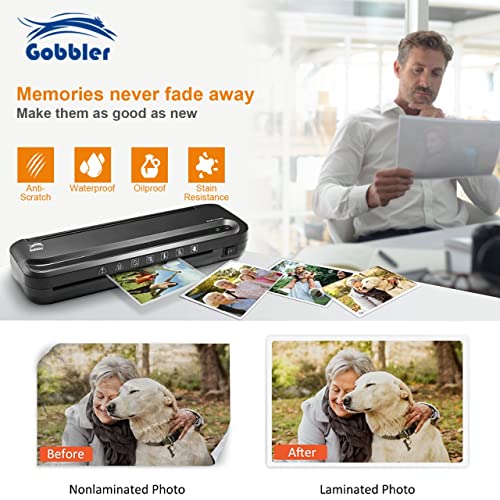 GOBBLER A4 All in One Lamination Machine/Laminator with Jam Release Button, Supports Hot Laminating, Plastic Body (GB-200-PL) - Image 4